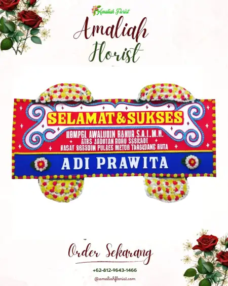 Papan Bunga Ucapan Selamat Ambarawa